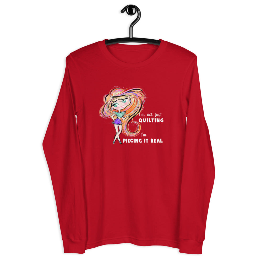 
                      
                        PIECING IT REAL SWAG | Bella + Canvas Unisex Long Sleeve Tee | XS - 2XL, Dark Colors
                      
                    