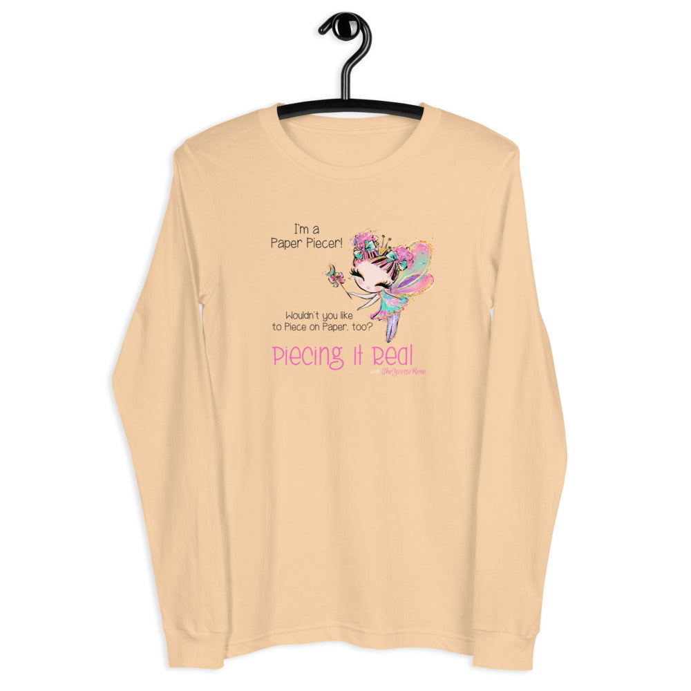 
                      
                        PIECING IT REAL SWAG | Unisex Long Sleeve Tee | XS - 2XL, Light Colors
                      
                    