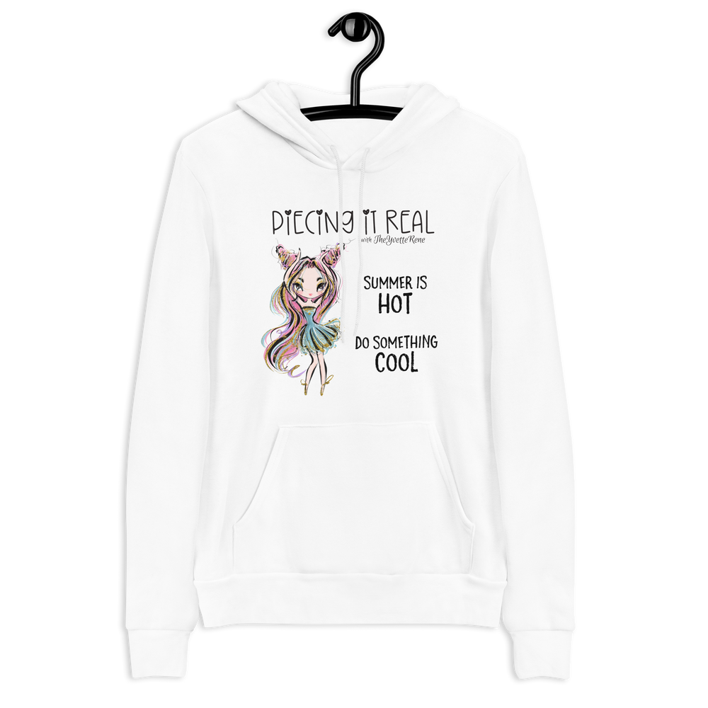 PIECING IT REAL SWAG | BELLA + CANVAS UNISEX HOODIE | XS - 2XL, LIGHT COLORS